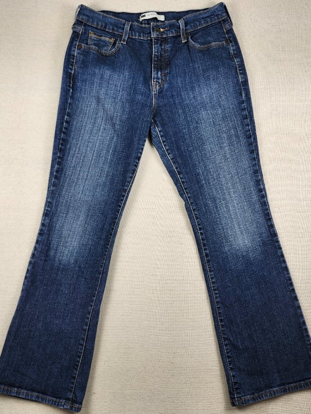 Levi's 515 Women's Bootcut Jeans 30x30 2013 Gold Scrollwork Decorative Pockets